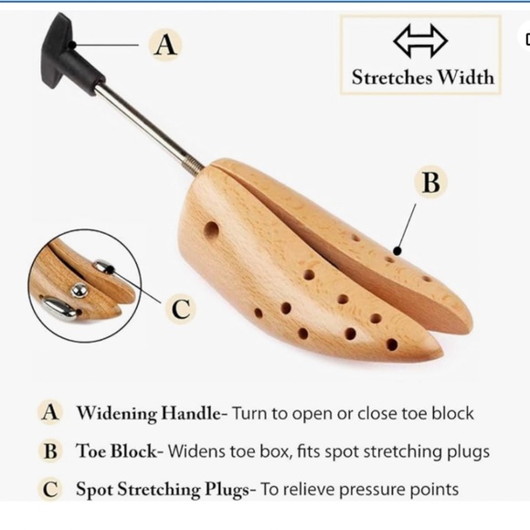 FootFitter Premium Professional Shoe Width Stretcher, Adjustable Shoe Stretcher - Picture 8 of 9